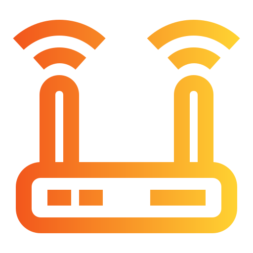 wi-fi роутер Generic Gradient иконка