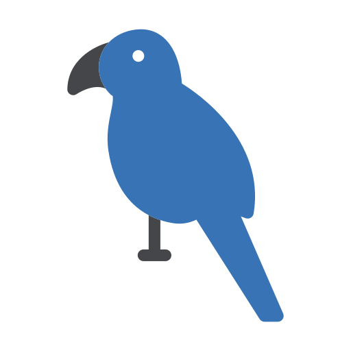 앵무새 Generic Blue icon
