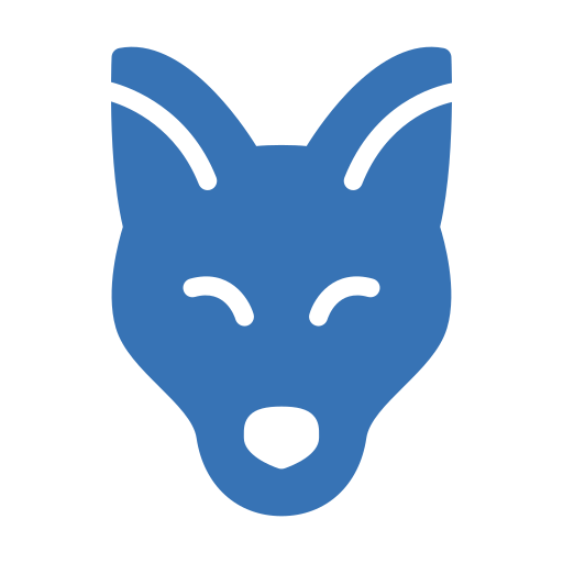 狐 Generic Blue icon
