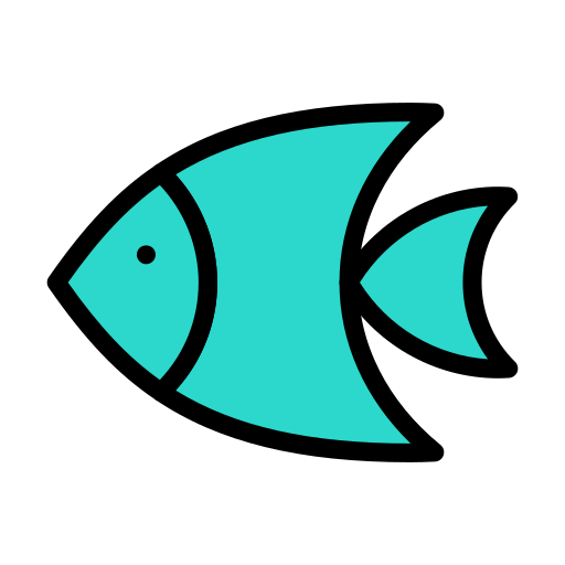 Долли рыба Generic Outline Color иконка