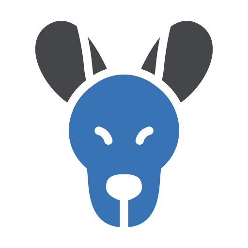känguru Generic Blue icon