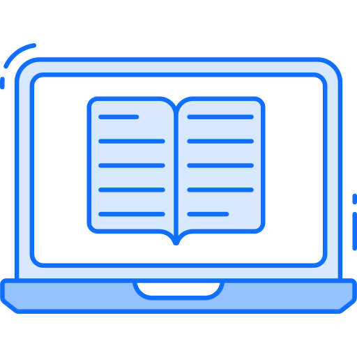 e-book Generic Blue icon