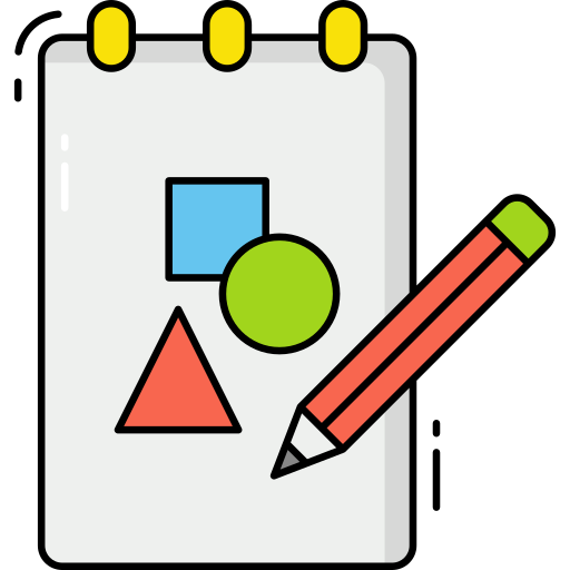 skizzierung Generic Thin Outline Color icon