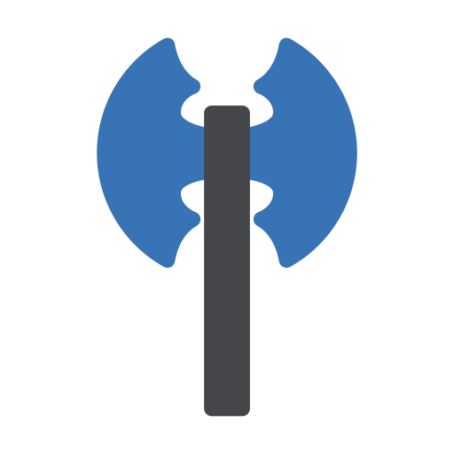 Axe Generic Blue icon