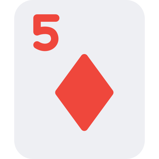ダイヤモンドの5つ Generic Flat icon