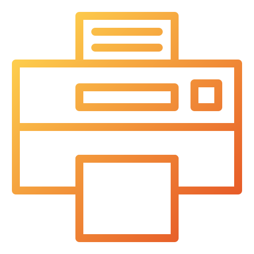 imprimante Generic Gradient Icône