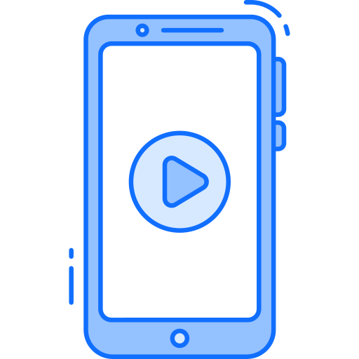 online-video Generic Blue icon