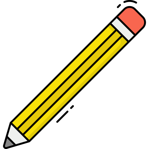 crayon Generic Thin Outline Color Icône