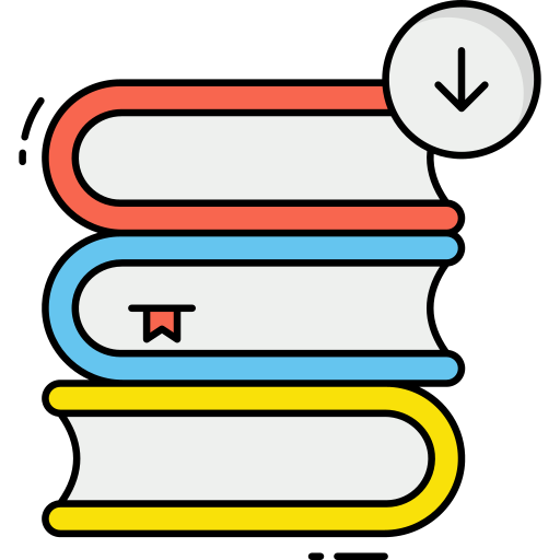 literatur Generic Thin Outline Color icon