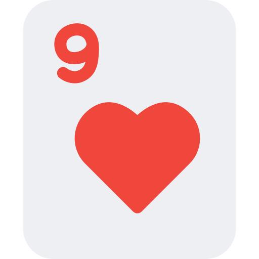Девять сердец Generic Flat иконка