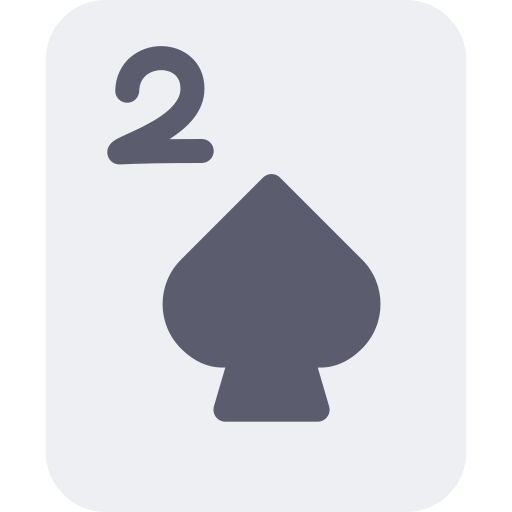 Two of spades Generic Flat icon