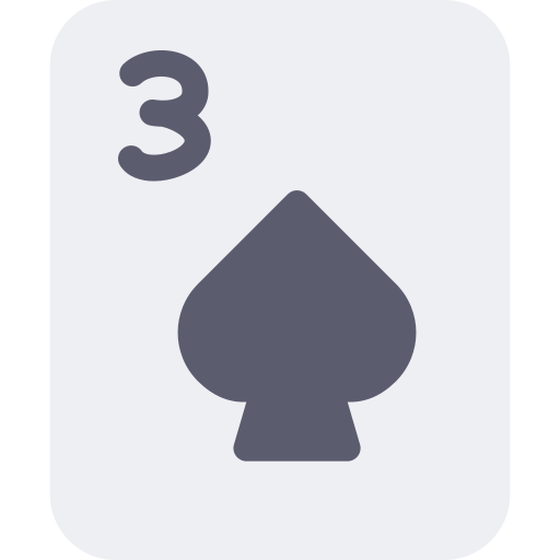 Three of spades Generic Flat icon