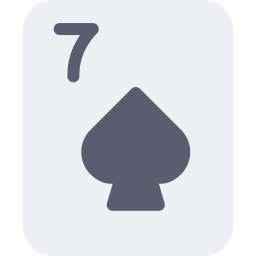 Seven of spades Generic Flat icon