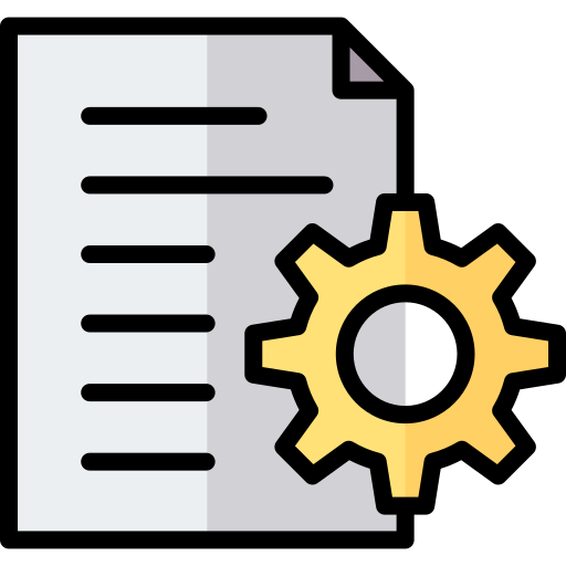 Document adjustment Generic Outline Color icon