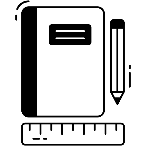 leermiddelen Generic Glyph icoon