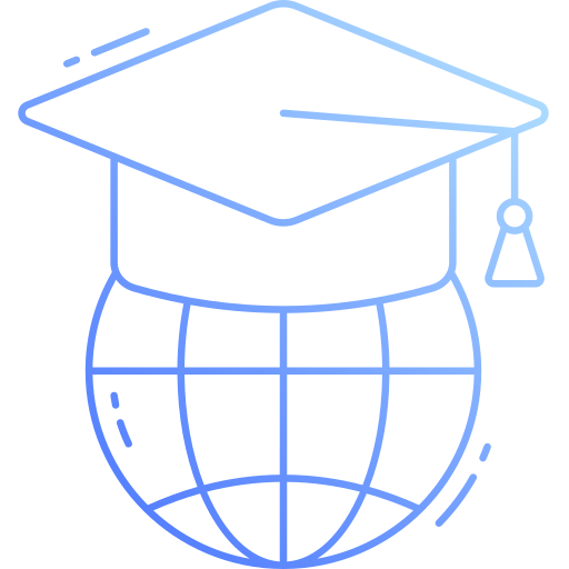 educação global Generic Gradient Ícone