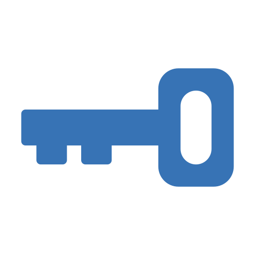 türschlüssel Generic Blue icon