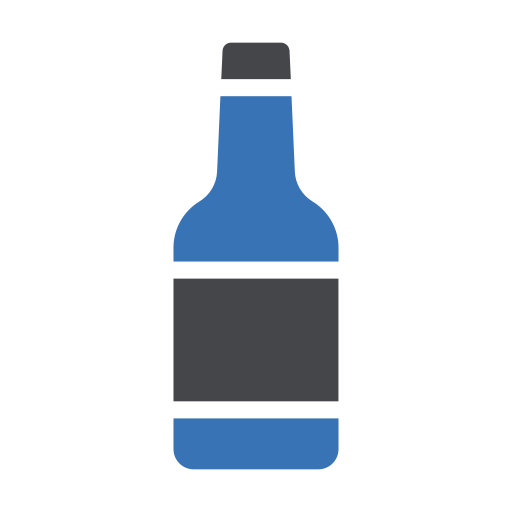 alcoholische drank Generic Blue icoon