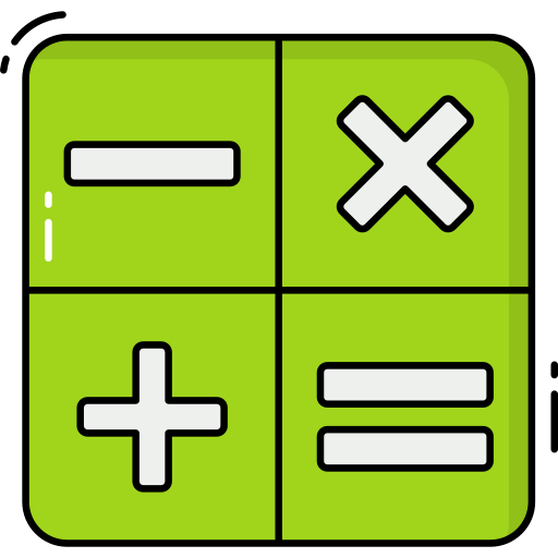 mathe Generic Thin Outline Color icon