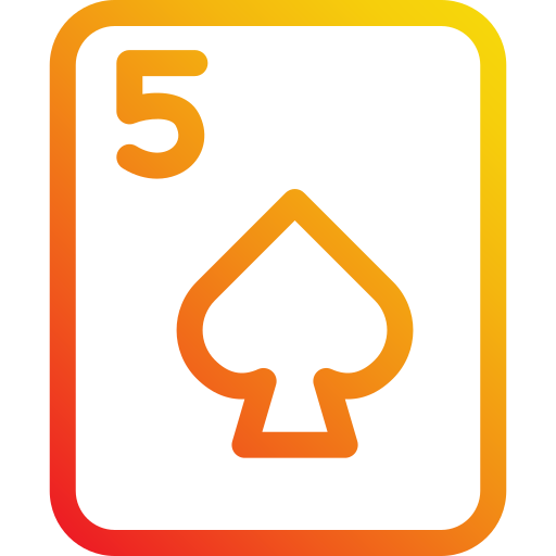 スペードの 5 Generic Gradient icon