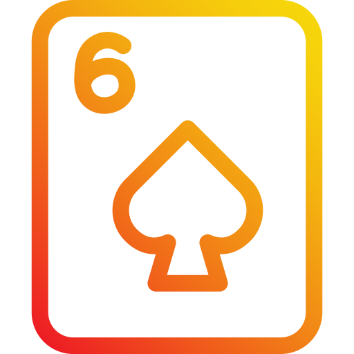 スペードの 6 Generic Gradient icon