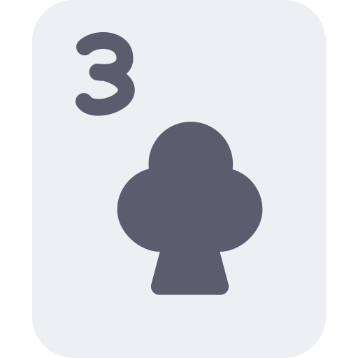 Three of clubs Generic Flat icon