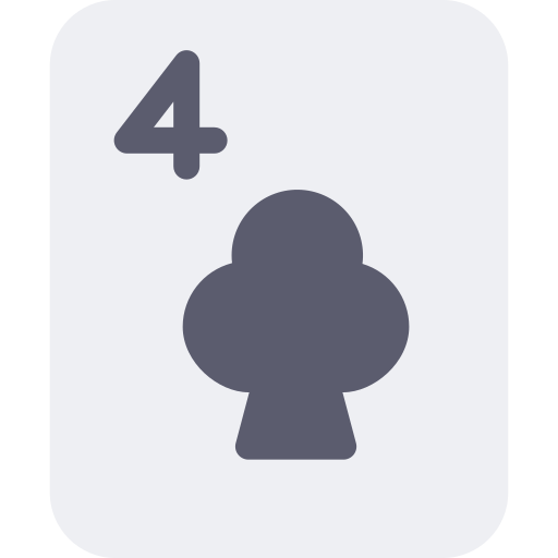 Four of clubs Generic Flat icon