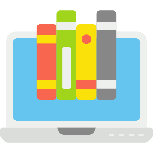 Online library Generic Flat icon