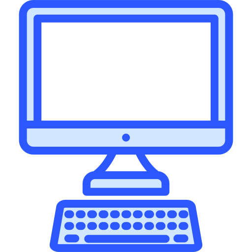 computador pessoal Generic Blue Ícone
