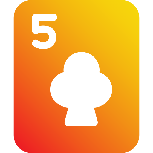 다섯 개의 클럽 Generic Flat Gradient icon
