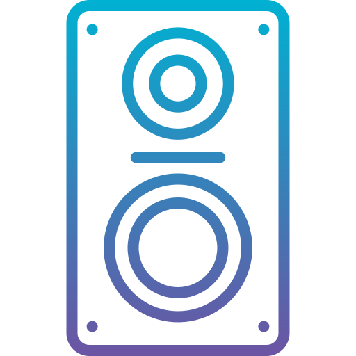 Speaker Generic Gradient icon