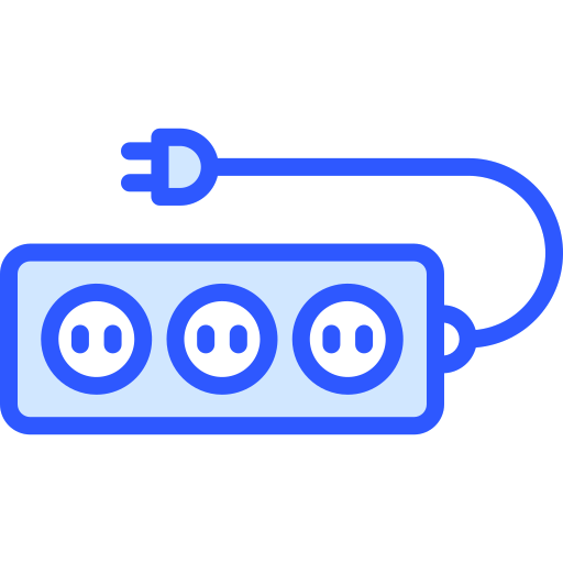 Power socket Generic Blue icon