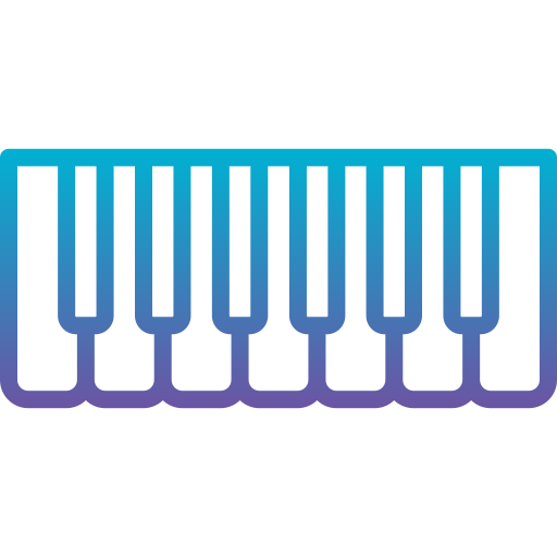 pianoforte Generic Gradient icona