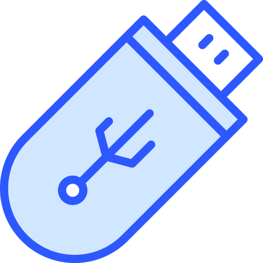 usb 드라이브 Generic Blue icon