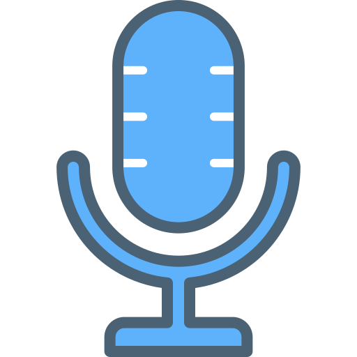 microfono Generic Fill & Lineal icona