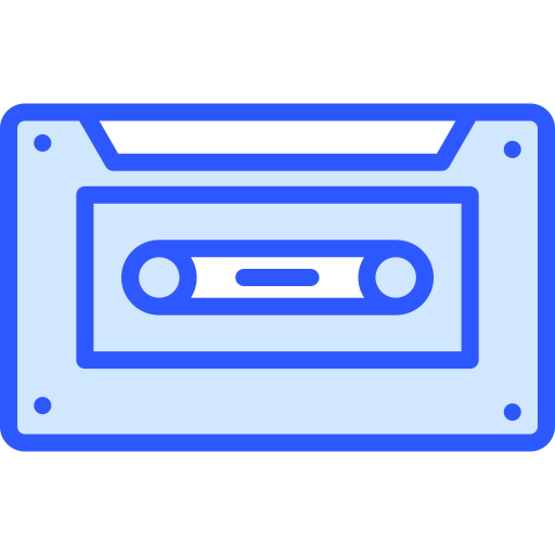 카세트 Generic Blue icon