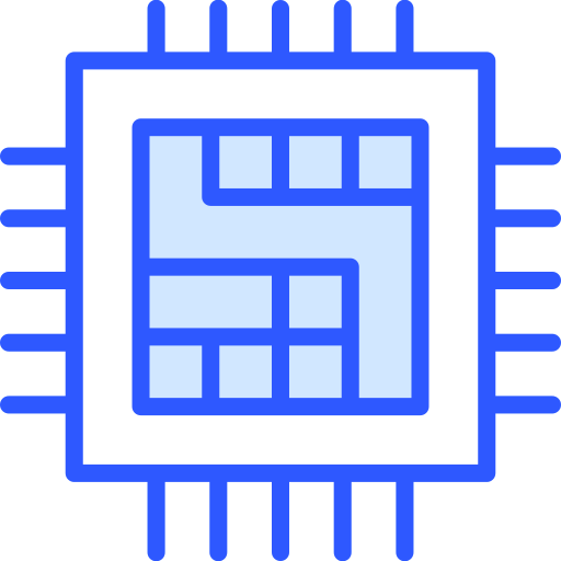 プロセッサー Generic Blue icon