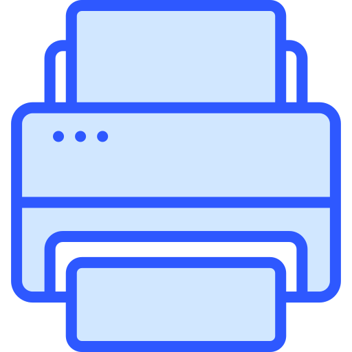 imprimante Generic Blue Icône