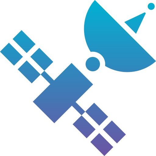 satellite Generic Flat Gradient Icône