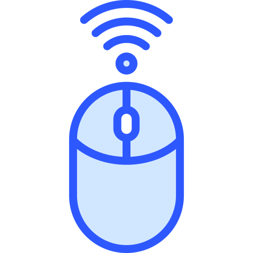 Computer mouse Generic Blue icon
