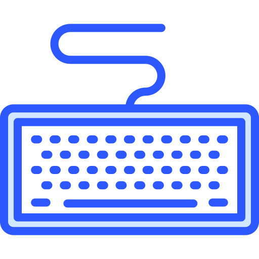 キーボード Generic Blue icon