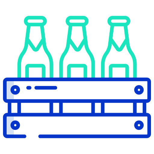 Beer box Icongeek26 Outline Colour icon