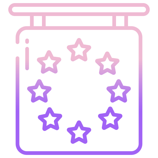 유럽 연합 Icongeek26 Outline Gradient icon