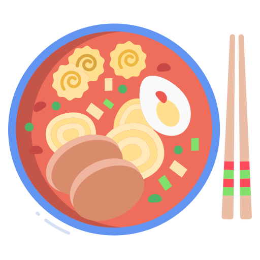 拉麺 Icongeek26 Flat icon