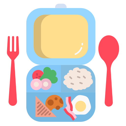 lunchbox Icongeek26 Flat icoon