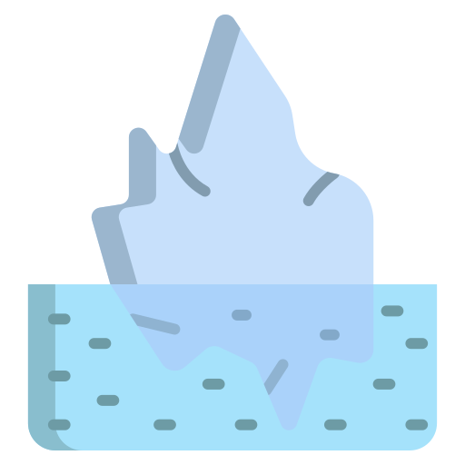 iceberg Icongeek26 Flat icono