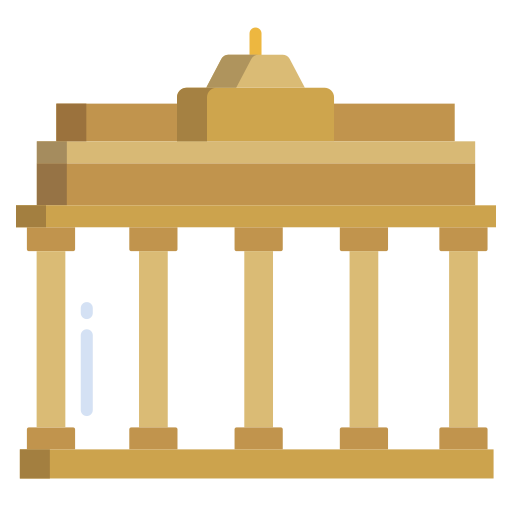 Brandenburg gate Icongeek26 Flat icon