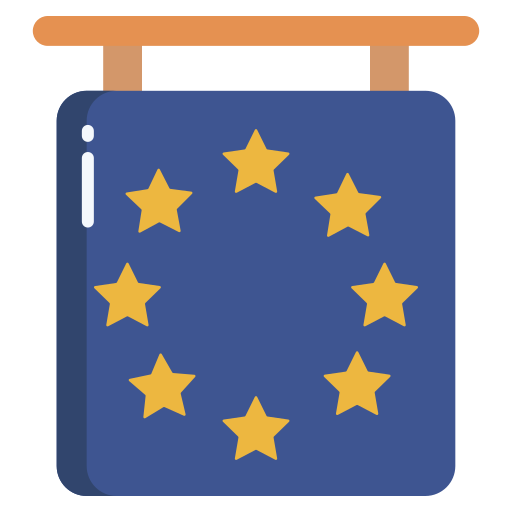 unione europea Icongeek26 Flat icona