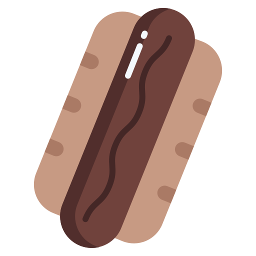hotdog Icongeek26 Flat icoon
