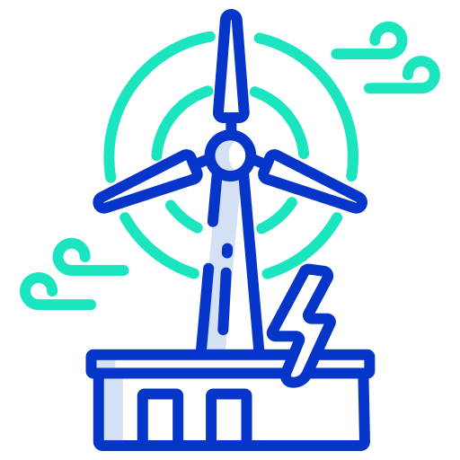 Wind energy Icongeek26 Outline Colour icon